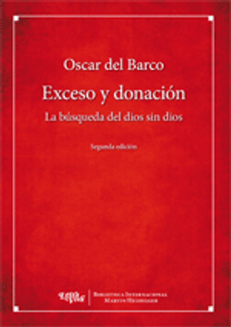 portada Del Barco: Exceso Y Donacion (2 Ed)