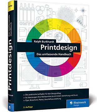 portada Printdesign: Flyer, Broschüre, Plakat, Geschäftsausstattung? Der Praxisratgeber in der 2. Auflage (en Alemán)