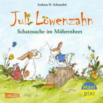 portada Maxi Pixi 435: Ve 5: Juli Löwenzahn: Schatzsuche im Möhrenbeet (5 Exemplare) (en Alemán)