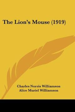 portada the lion's mouse (1919) (en Inglés)