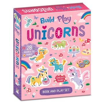 portada Build and Play Unicorns (Build and Play Kit) (en Inglés)