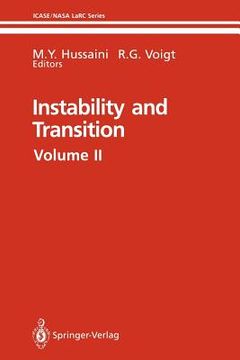 portada instability and transition: materials of the workshop held may 15 june 9, 1989 in hampton, virginia (en Inglés)