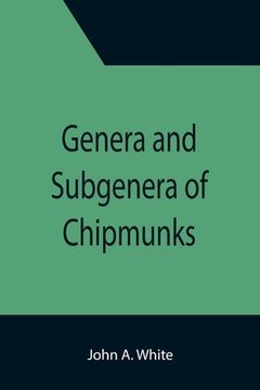 portada Genera and Subgenera of Chipmunks