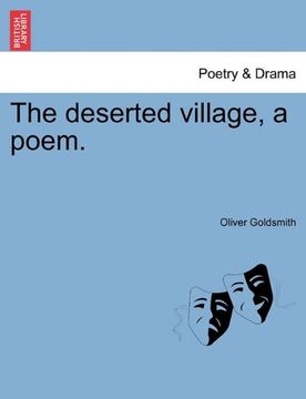 portada the deserted village, a poem. (en Inglés)