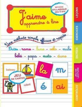portada J'Aime Apprendre À Lire (in French)
