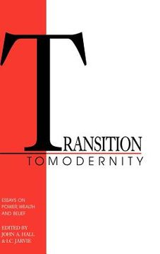 portada Transition to Modernity: Essays on Power, Wealth and Belief (in English)