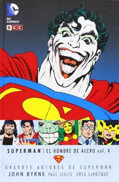 portada Grandes Autores de Superman: John Byrne - Superman: El hombre de acero vol. 4