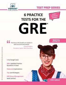 portada 6 Practice Tests for the GRE (en Inglés)