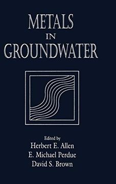 portada Metals in Groundwater (en Inglés)