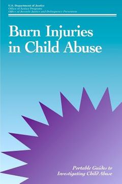 portada Burn Injuries in Child Abuse (en Inglés)