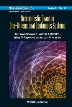 portada Deterministic Chaos in One Dimensional Continuous Systems (en Inglés)