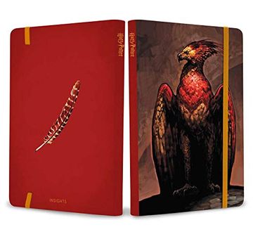 portada Harry Potter: Fawkes Softcover Notebook [Soft Cover ] (en Inglés)