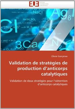 portada Validation de Strategies de Production D'Anticorps Catalytiques