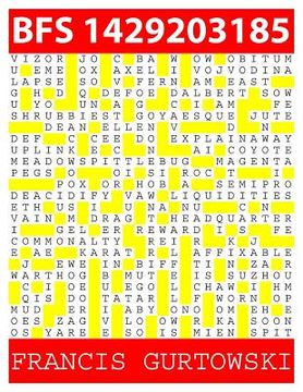 portada Bfs 1429203185: A BFS Puzzle (en Inglés)