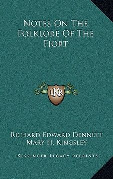 portada notes on the folklore of the fjort