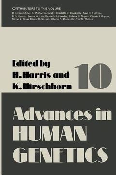 portada Advances in Human Genetics 10 (in English)
