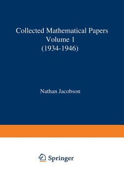 portada Collected Mathematical Papers: Vol. 1: 1934-1946