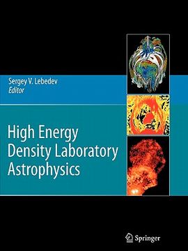 portada high energy density laboratory astrophysics (en Inglés)
