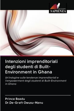 portada Intenzioni imprenditoriali degli studenti di Built-Environment in Ghana (en Italiano)