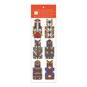 portada Frank Lloyd Wright Designs Magnetic Bookmarks