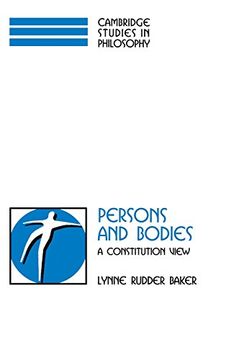 portada Persons and Bodies: A Constitution View (Cambridge Studies in Philosophy) (en Inglés)