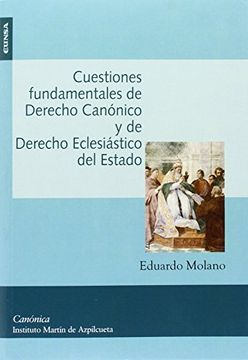 portada Cuestiones Fundamentales de Derecho Canónico y de Derecho Eclesiástico (Canónica)