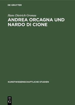 portada Andrea Orcagna und Nardo di Cione (in German)