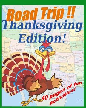 portada Road Trip - Thanksgiving Edition: Activity Book (en Inglés)