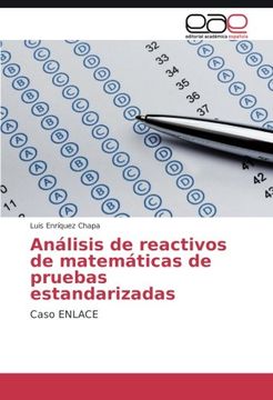 portada Análisis de reactivos de matemáticas de pruebas estandarizadas: Caso ENLACE (Spanish Edition)
