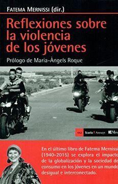 portada Reflexiones sobre la violencia de los jóvenes: Prólogo de Maria-Àngels Roque (Antrazyt)