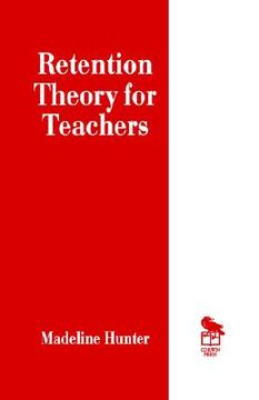 portada retention theory for teachers (in English)