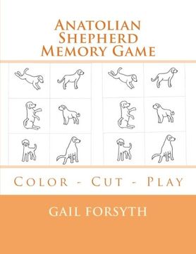 portada Anatolian Shepherd Memory Game: Color - Cut - Play