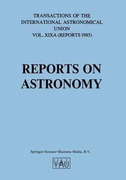 portada Reports on Astronomy (en Inglés)