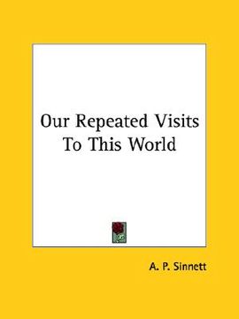 portada our repeated visits to this world (en Inglés)