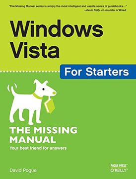 portada Windows Vista for Starters: The Missing Manual (en Inglés)