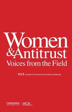 portada Women & Antitrust: Voices From the Field, Vol. Ii (in English)