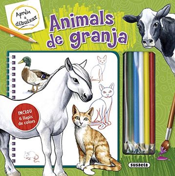 portada Animals De Granja (Aprèn a dibuixar)