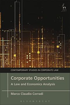 portada Corporate Opportunities: A law and Economics Analysis (Contemporary Studies in Corporate Law) (in English)