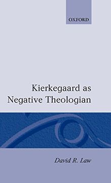portada Kierkegaard as Negative Theologian (en Inglés)