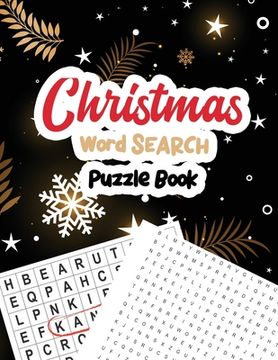 portada Christmas Word Search Puzzle Book: Christmas Word Search Puzzle, Exercise Your Brain Activity Book, Cleverly Hidden Word Searches for Adults, Teens, a (en Inglés)