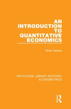 portada An Introduction to Quantitative Economics (Routledge Library Editions: Econometrics) (en Inglés)