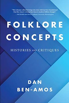 portada Folklore Concepts: Histories and Critiques (en Inglés)
