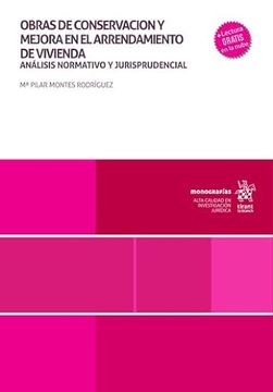 portada Obras de Conservación y Mejora en el Arrendamiento de Vivienda. Análisis Normativo y Jurisprudencial