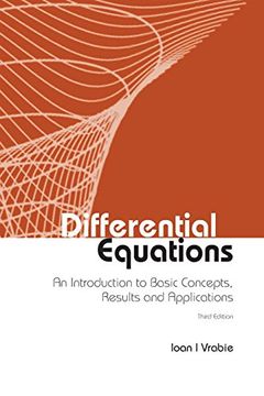 portada Differential Equations: An Introduction to Basic Concepts, Results and Applications 