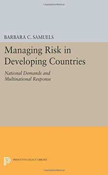 portada Managing Risk in Developing Countries: National Demands and Multinational Response (Princeton Legacy Library)