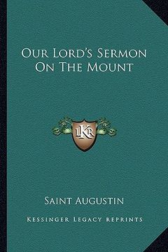 portada our lord's sermon on the mount (en Inglés)