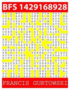 portada Bfs 1429168928: A BFS Puzzle (en Inglés)