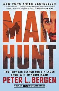portada Manhunt: The Ten-Year Search for bin Laden From 9 (en Inglés)