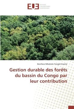 portada Gestion durable des forêts du bassin du Congo par leur contribution (French Edition)