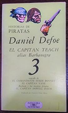 portada Historias de Piratas nº 3 el Capitan Teach Alias Barbanegra.